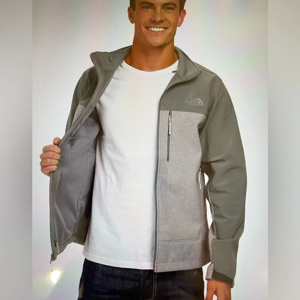 The North Face gray silver
